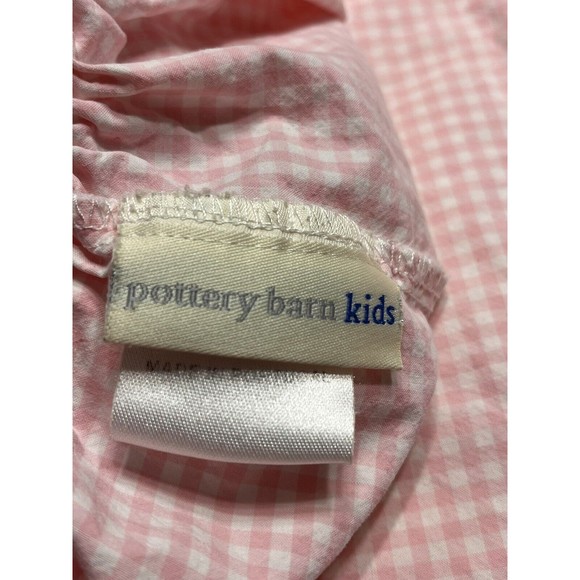 Pottery Barn Bedding Pottery Barn Pink And White Plaid 0 Cotton